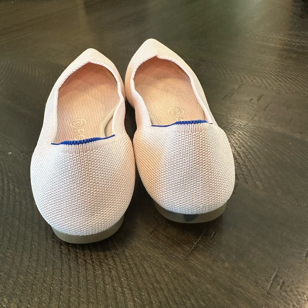 Rothy's Women's Pink Pointed Flats - Picture 4 of 9